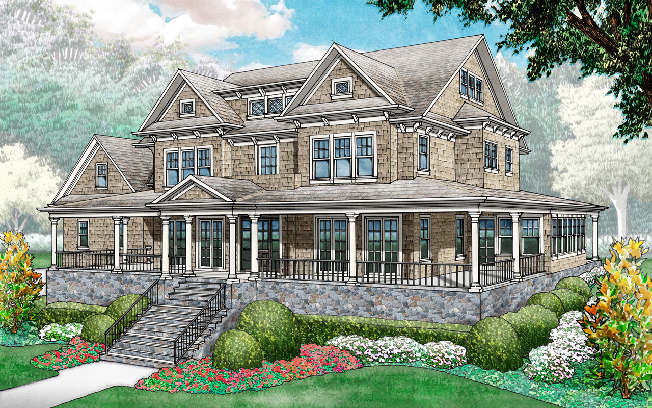 FourSquareDesignStudio_Shingle Traditional 1_Indiana_Exterior 1